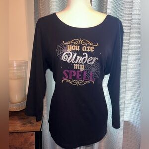 Karen Scott Halloween Top